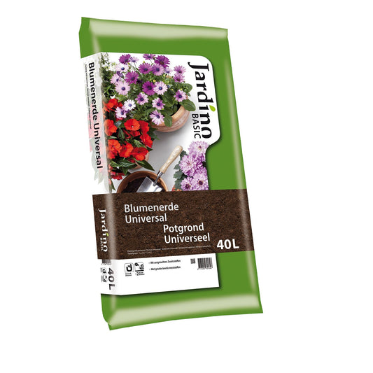 potgrond in een 40 liter zak