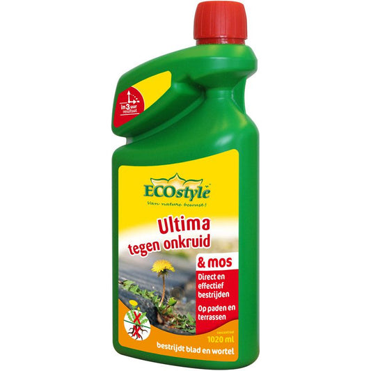 EcoStyle Ultima weeds &amp; moss 1020 ml glyphosate-free concentrate