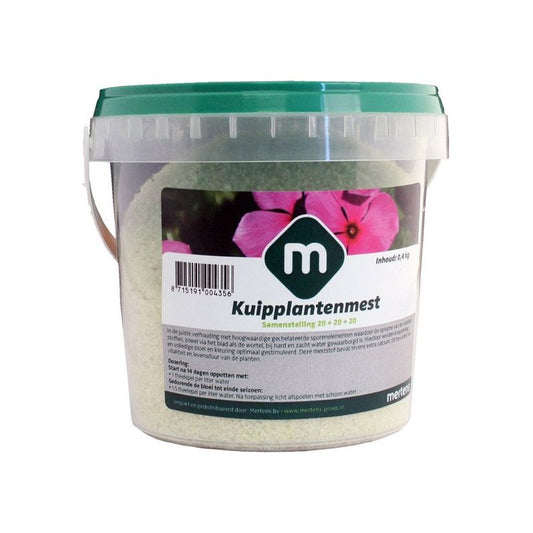 Tub plant fertilizer 20-20-20 (400 grams)