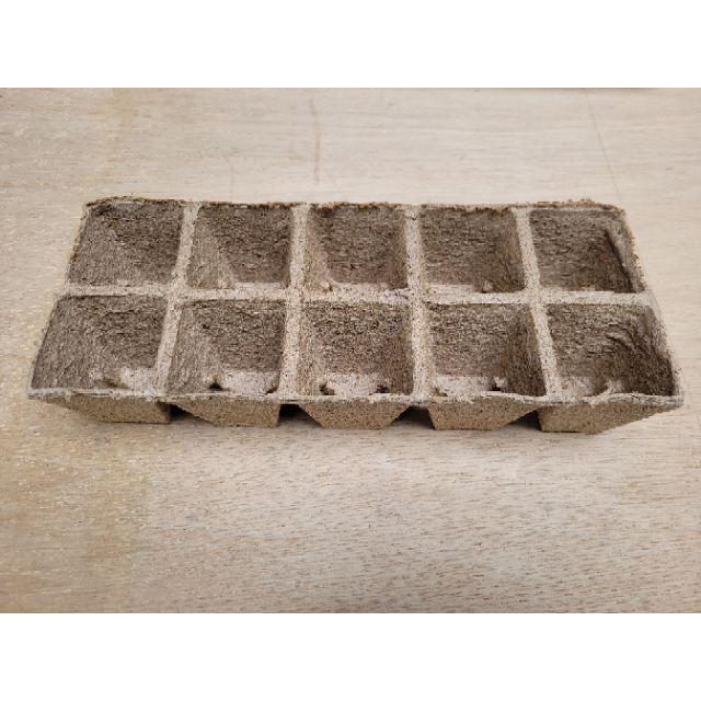 Peat tray with 45 compartments (6x6 cm)